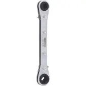 Ks Tools 4 in 1 koude-airco-ratelsleutel, omschakelbaar 130.0122