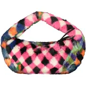 Desigual Fluffy Tas Multicolor Ruit