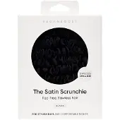 Vegan Boost Satin Scrunchies Black - 8 stuks