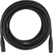 Fender Professional 25ft Microphone Cable Black