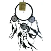Ruben Robijn Dromenvanger - Spiegel - 11cm - Zwart - Dreamcatcher
