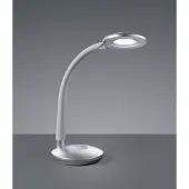 TRIO Reality Leuchten LED-tafellamp Cobra, titaniumkleur