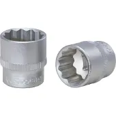Ks Tools 3/8 inch doppen met 12 kanten