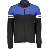 Gianmarco Venturi Zwart Katoenen Heren Cardigan