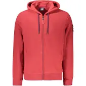 NORWAY 1963 Noorwegen 1963 Rode Polyester Heren Hoodie