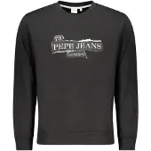 Pepe Jeans Heren Sweater Gus zwart (M), Casual, Katoen PM5800066