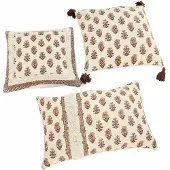Loberon Kussenhoes set van 3 Arsalan