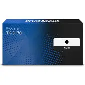 PrintAbout Toner TK-3170 Zwart Hoge capaciteit geschikt voor Kyocera