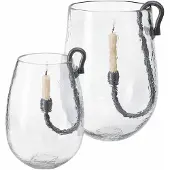 Loberon Windlicht set van 2 Lorcalla