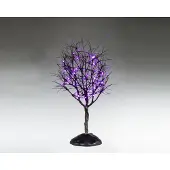 Lemax Dry Tree With Purple Lights 11x11x28 cm Halloween