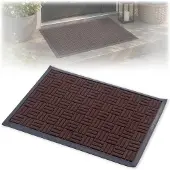 Kadax Ingangsdeurmat, rubber, extern, voor schoenen, met rubber bekleed 60x40