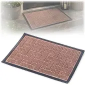 Kadax Ingangsdeurmat, rubber, extern, voor schoenen, met rubber bekleed 60x40