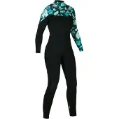 Brunotti - Glow Wetsuit Dames - Fullsuit 5/4mm - Zwart - S