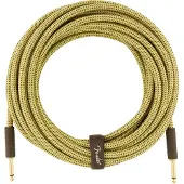 Fender DELUXE INSTRUMENT CABLE STRAIGHT/STRAIGHT 25' TWEED