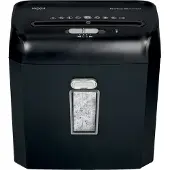 Rexel ProMax RPX612 Papierversnipperaar - P4 Snippers - Tot 6 Vel - 12L - Zwart