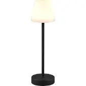 TRIO Oplaadbare tafellamp Martinez zwart