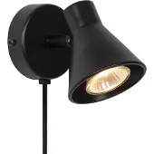 Nordlux Wandlamp GU10 | Eik | Zwart