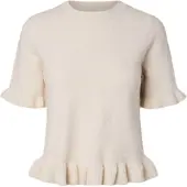 Pieces Trui 'PCSally' beige