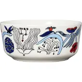 Arabia Puutarhurit schaal Ø13 cm Blauw-wit-rood