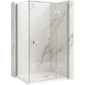 REA Douchecabine Atlas 120x100 Chrome Rechtsaf