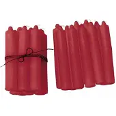 Loberon Kaars set van 20 Noufa rood