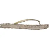 Ilse jacobsen Teenslipper 'Cheerful 01' goudgeel / greige