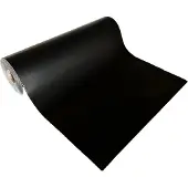 Benza Effen Matglanzend Zwart Inpakpapier Cadeaupapier Toonbankrol 50 cm x 200 meter