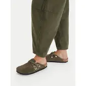 Birkenstock Muiltjes 'Blair' olijfgroen