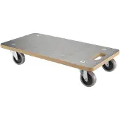 BS Rollen Transportroller | wiel-d. 100 mm 500 kg | L600 mm B350 mm | kunststof met antisliplaag | 1 stuk - A.-ROLLER.300
