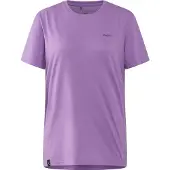 Haglöfs Outsiders Graphic T-shirt Met Korte Mouwen Paars L Vrouw