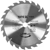 YATO Zaagblad van carbide - - 300 x 30 mm - 24 tanden - Wolfraamcarbide - Hout &amp; kunststoffen