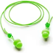 Moldex oordopjes Twisters 644101, EN 352-2, SNR 34 dB, met koord, groen, 80 paar/doos