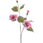 Hortus Kunstbloem hibiscus pink, 100 cm