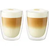 Cookinglife Dubbelwandige Latte Macchiato glazen 380 ml - 2 stuks