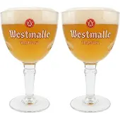 Westmalle Bierglazen Trappist - 330 ml - 2 stuks