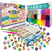 Bandai - Rainbow Loom Mega Combo Set - Reuzenarmband Maakset - Creatieve Hobby - Weefgetouw met 5600 Bedels & Kralen Elastieken - Gepatenteerde Kit - Speelgoed voor Kinderen 7+ - CD00101