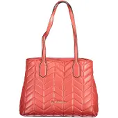 Valentino Rode Polyethyleen Dames Handtas
