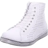 Andrea conti Boots 'Stiefel Damen 0347905 001 Echtleder in weiß' wit