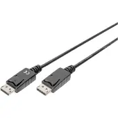 Suomen Addon AK-340103-050-S DisplayPort-kabel DisplayPort Aansluitkabel DisplayPort-stekker, DisplayPort-stekker 5.00 m Zwart Afgeschermd (dubbel)