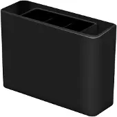 HAN pennenkoker - SMART LINE - 3-vaks - hoogglanzend zwart - HA-92120-13