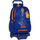 Safta Valencia Basket 22.5l Rugzak Met Wielen