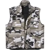 Brandit Bodywarmer 'Ranger' taupe / antraciet / zilvergrijs / stone grey