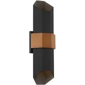QUOIZEL Buitenlamp met ingebouwde LED, 9,5W, Chasm,