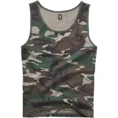 Brandit Shirt crème / bruin / donkergroen / zwart