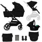 Kinderkraft Kinderwagen YOXI 3in1 Pure Black