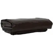 vidaXL Zeil 650g / m² Bruin 3 x 3 m Canvas met PVC-coating