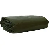 vidaXL Canvasdoek, 650 g/m², olijgroen, 5 x 7 meter, met PVC-coating