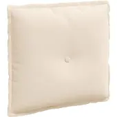 vidaXL Rugkussen Beige 50 x 45 cm Microvezel Stof
