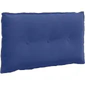 vidaXL Rugkussen Politieblauw 80 x 50 cm Corduroy stof