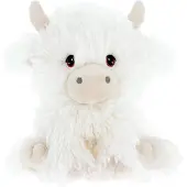Keel Toys koe - 18 cm - Dieren knuffelbeesten